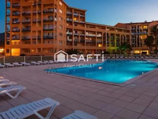 T2 32 m² - Balcon vue Albères - Résidence de standing - Piscine chauffée - Port d'Argelès Argelès-su
