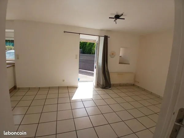 Appartement 35m² 2 pièces RDC