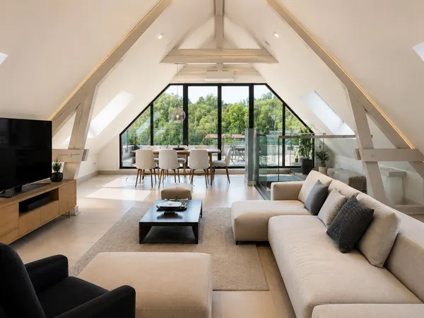 Appartement d'exception en attique de 115 m2 avec superbe te