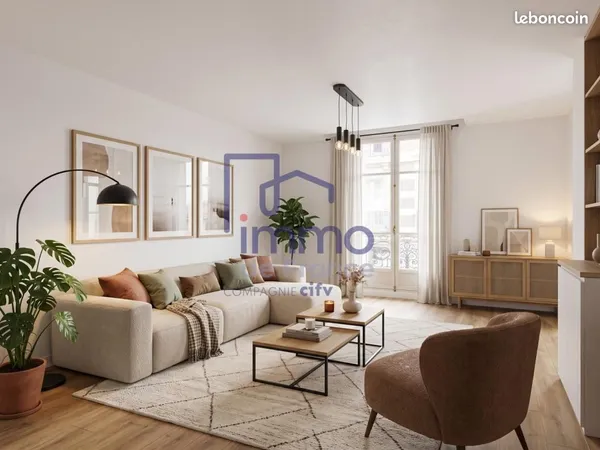 Appartement 3 pièces 79 m²