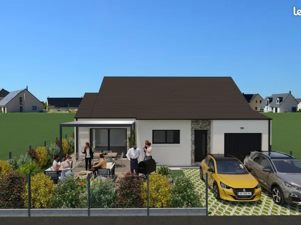Projet de construction d'une maison 98 m² avec terrain à CINTRE (35)
