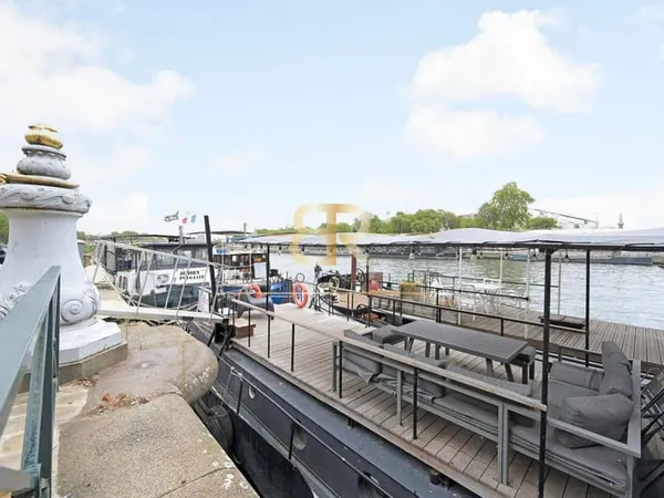 Péniche 3 pièces 45 m²