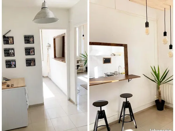 Appartement T2 porte d'Aix