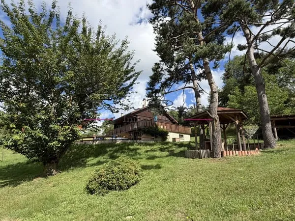 Chalet en bois sur 6174 m2 de terrain