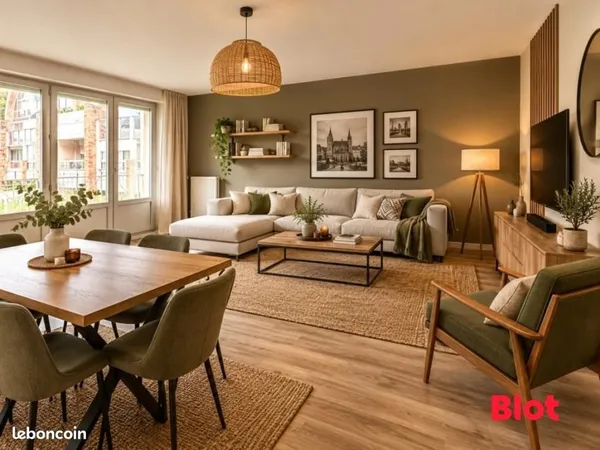 Appartement 3 pièces 64 m²