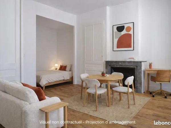 Appartement 2 pièces 37 m²