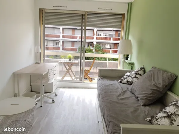 Location studio meublé Paris 15ème