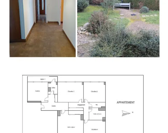 Appartement - 4 pièces - 82 m2