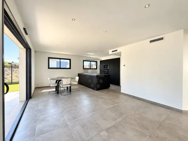 Maison contemporaine - 3 chambres + piscine - MEUBLEE
