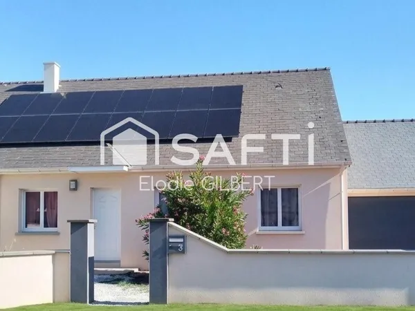 Maison de plain-pied 105 m² - 3 ch. - Terrain 1 118 m² avec parcelle constructible - Piscine & Garag