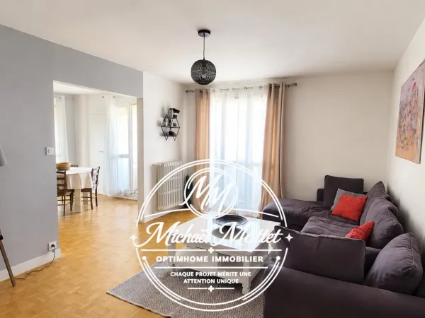 Le Havre (76) - Un appartement familial aux beaux volumes, avec 2 balcons et garage !