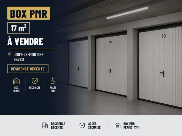 Box de stockage 17 m²