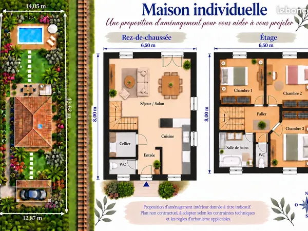 Terrain constructible de 561 m² - proche Foix