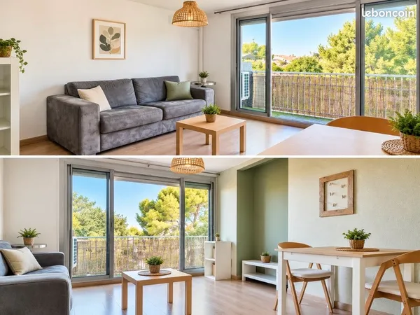 Appartement T3 de 57 m2 vue dégagée