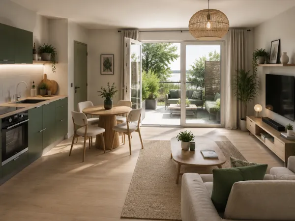 Appartement 2 pièces 45 m²
