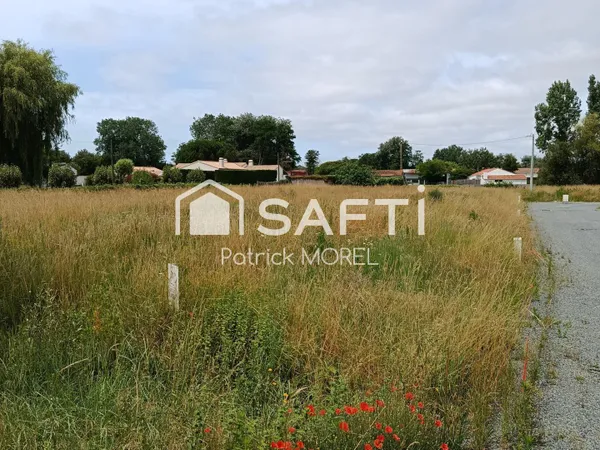 Terrain viabilisé 595 m2 - Saint Jean de Monts