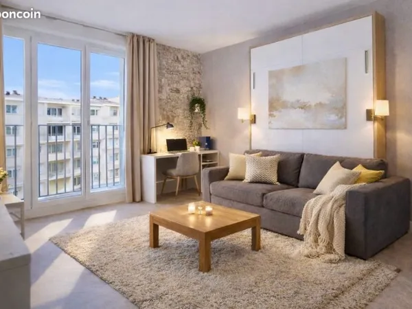 Studio 1 pièce 26 m²