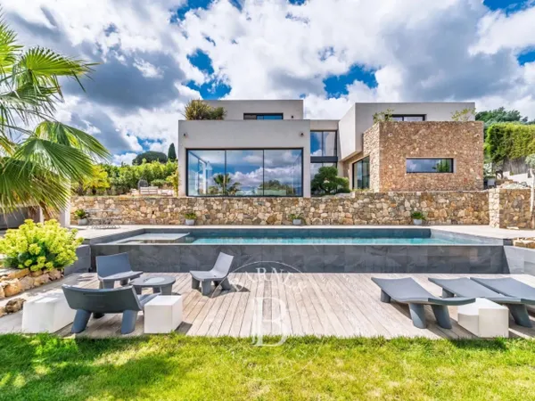 Villa neuve 4 chambres - Valbonne - Vue imprenable