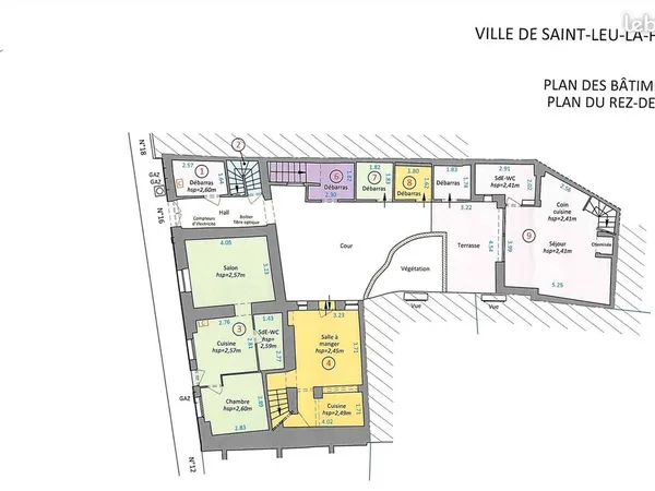Immeuble 11 pièces 220 m²
