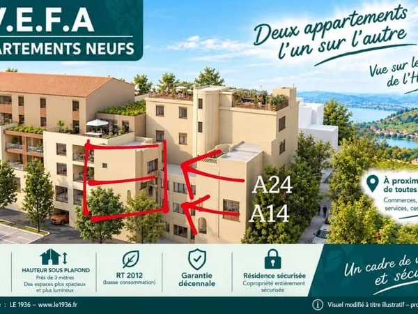 Appartement 1 pièce 40 m²