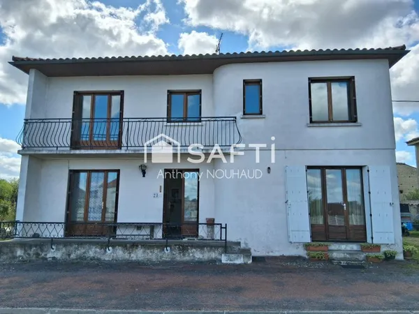 Bien avec 5 chambres, cuisine, séjour, 2 granges