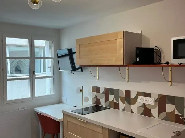 Location petit studio tout équipé centre-ville Angers