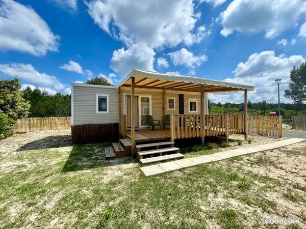 à vendre - mobilhome 6 personnes lacanau océan