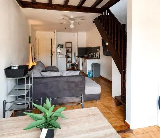 Appartement de type Loft meublé avec piscine