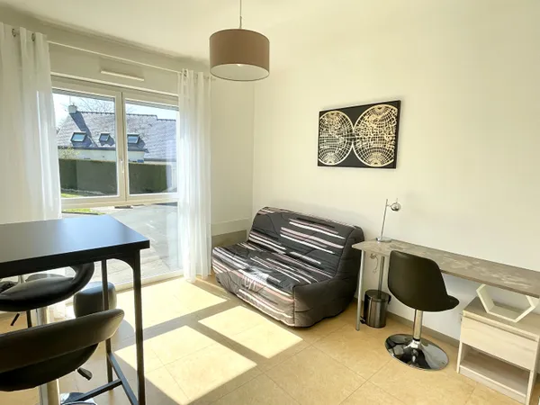 Appartement meublé Carquefou 1 pièce(s) 18.24 m2