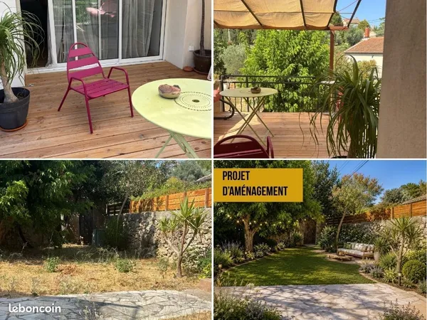 Authentique maison vigneronne rénovée avec jardin et dépendance