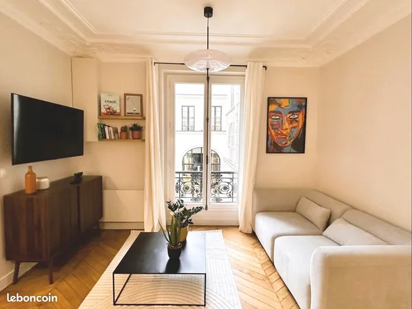 Appartement rénové et meublé - T2 optimisé