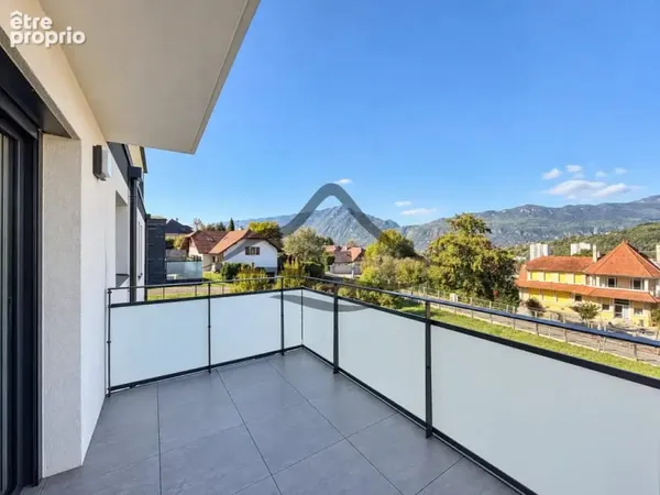 T2 avec terrasse plein sud et garage Résidence récente à Aix-les-Bains
