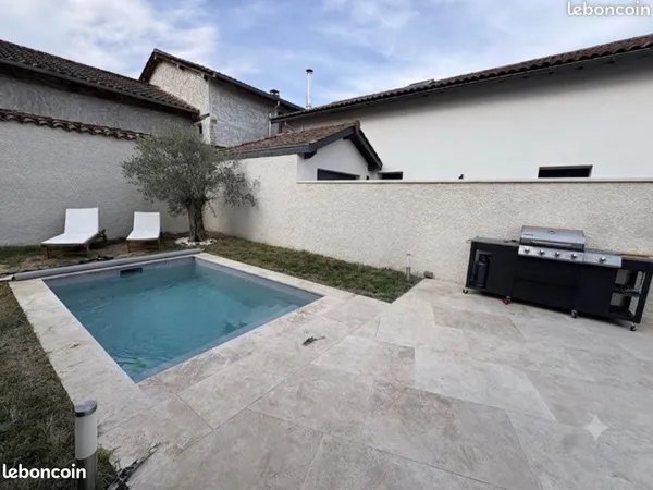 Maison Atypique de 124m2 - Quartier Nuits St-Georges de Reneins