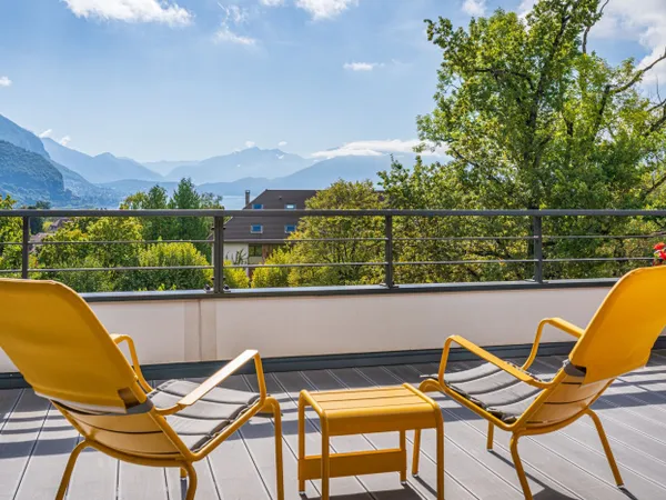ANNECY LE VIEUX - Chef-Lieu - APPARTEMENT D'EXCEPTION EN ATTIQUE