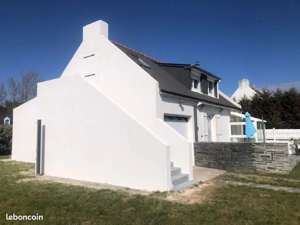Locmaria loue maison 4 ch sept à avril uniquement