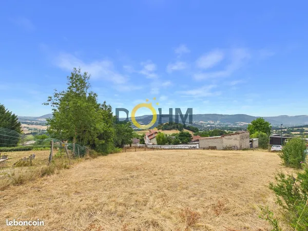 Terrain 1300 m² Rosières