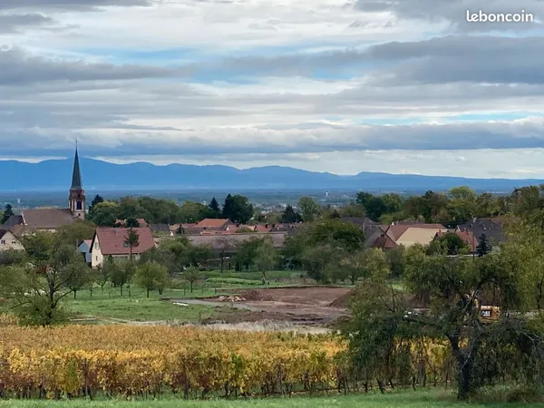 Magnifique terrain viabilisé de 7,14 ares