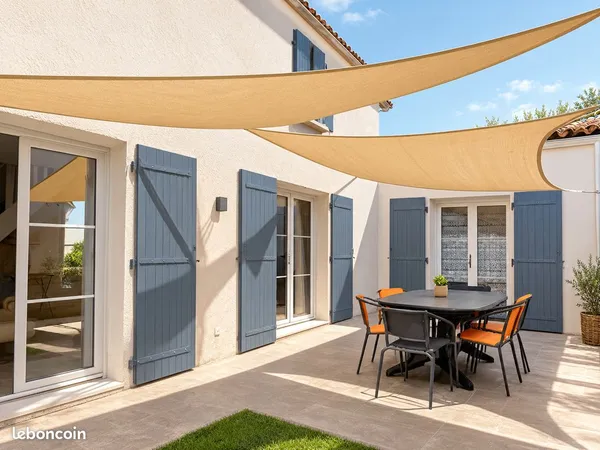 Maison récente 5 pièces, proche plage, DPE B