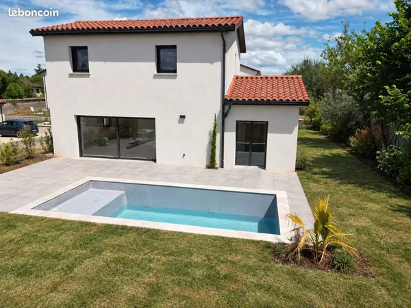 Villa moderne 4 chambres et piscine - 100 m²