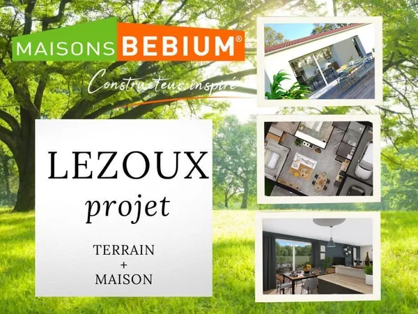 Terrain à bâtir de 712 m² à LEZOUX (63)