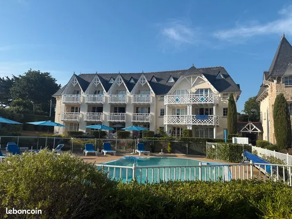 À Bénodet - Charmant T2 rénové et entièrement meublé avec piscine