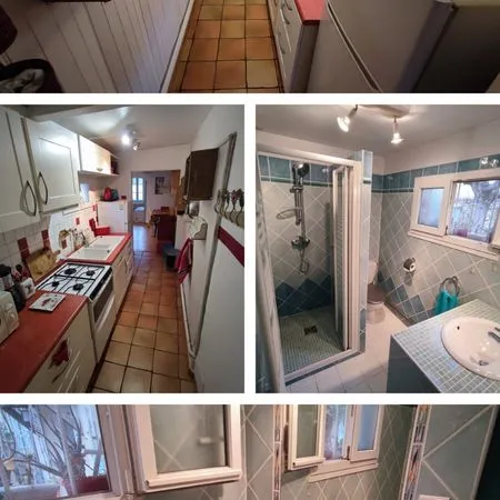 Appartement T1 meublé avec petite cour tout compris eau électricité chauffage