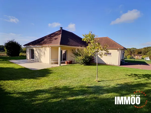 MAISON CONTEMPORAINE DE PLAIN-PIED - 117 M² - DPE C