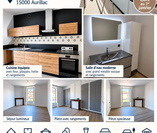 Belle appartement 100m2 secteur cap blanc bd jean jaures