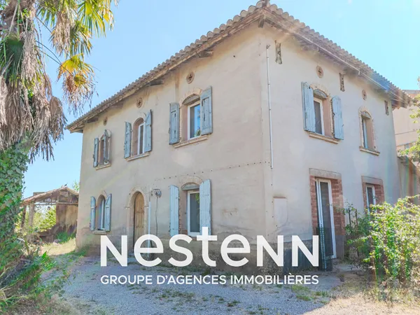 Maison ancienne à rafraîchir 4 pièces à vendre à 25 min d'ALBI