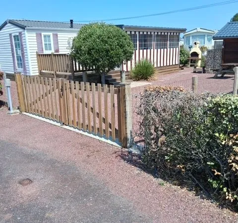 Mobil-home avec terrain
