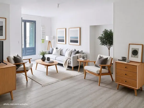 Appartement type 3 sans travaux spécial spécial investisseur vendu loué avec garantie viscale