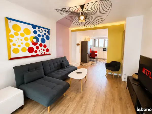 Bel appartement T3 rénové avec balcon