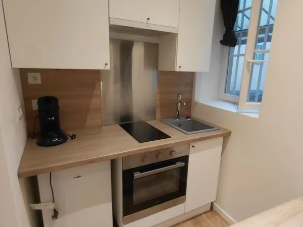 Studio 25m² rénové centre ville de Mâcon, place aux herbes