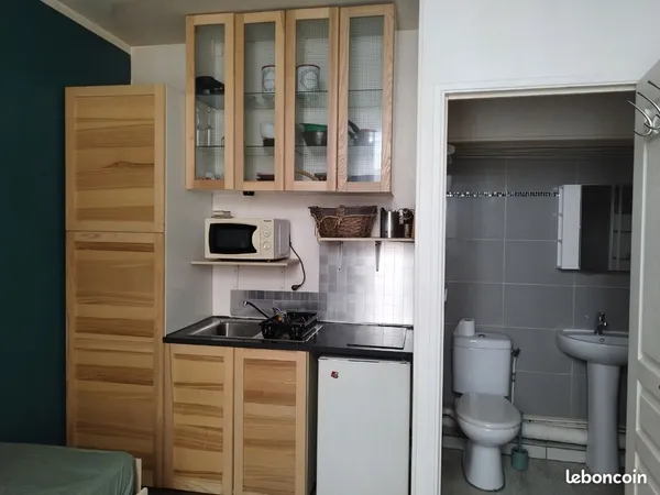 Location studette 13m2 tout équipé